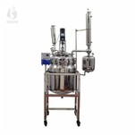 Двошаровий реактор з нержавіючої сталі на 100 л