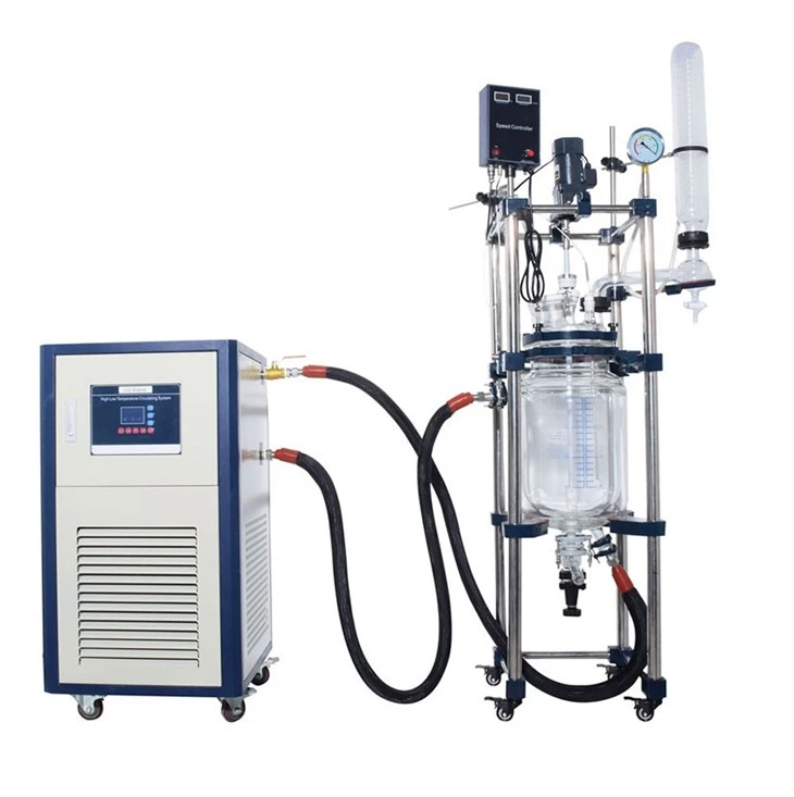 Chemical Double Glass Reactor