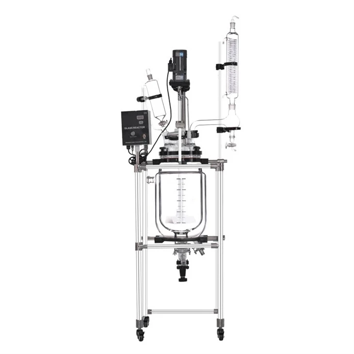 Chemical Double Glass Reactor